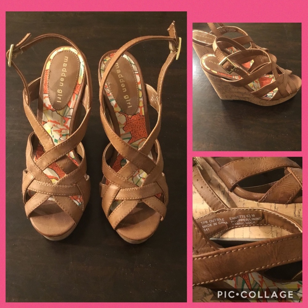 Wedge heels